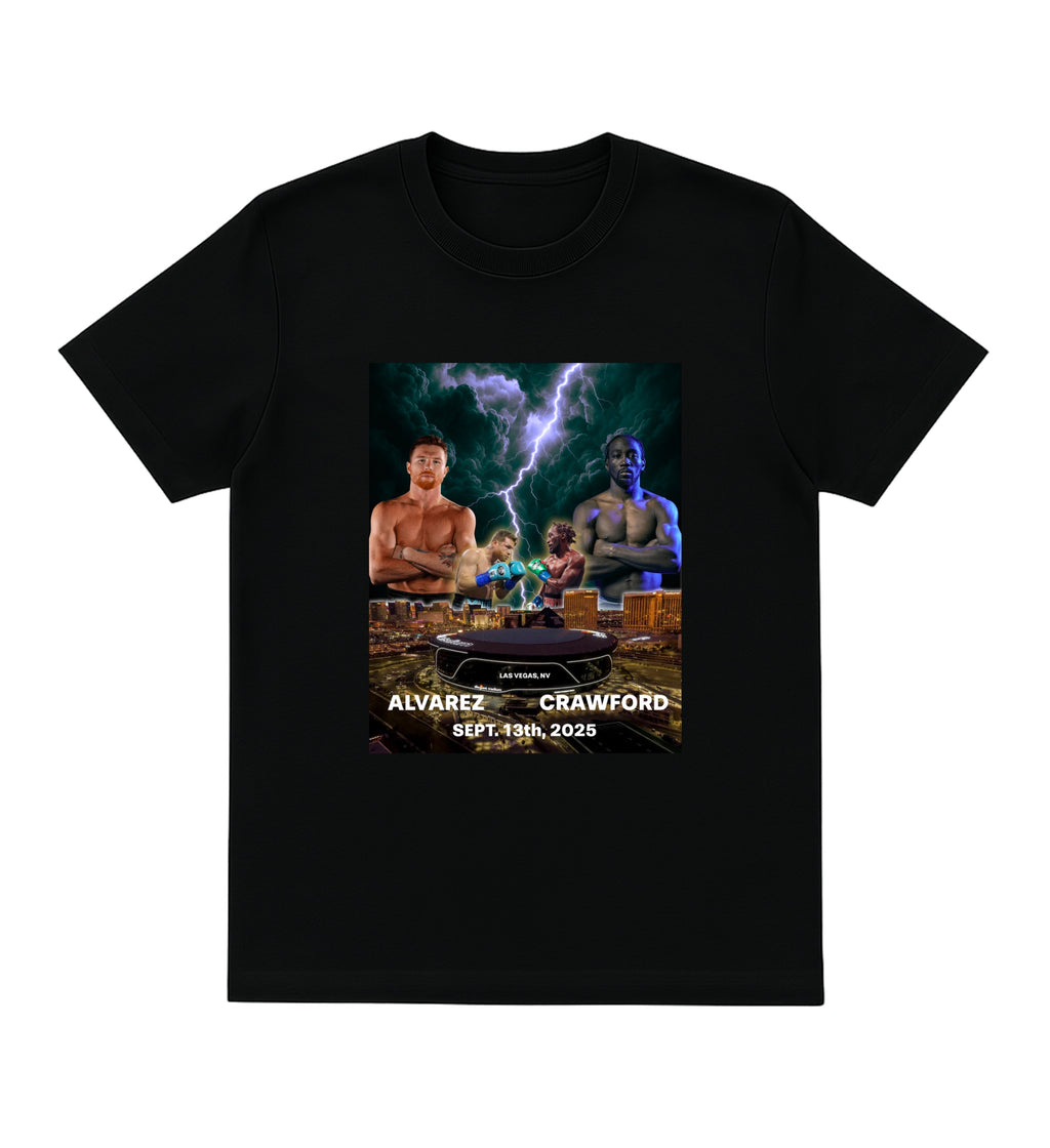 CANELO VS CRAWFORD TEE SHIRTS